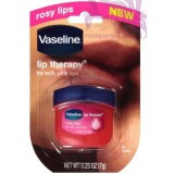 بالم لب درمانی وازلین با عصاره رز Vaseline Lip Therapy Tinted Lip Balm Mini, Rosy