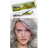 رنگ موی الیو-ردیف دودیOlive Hair Color-Ash