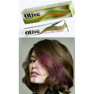 رنگ موی الیو -ردیف زیتونی Olive Hair Color-Matt