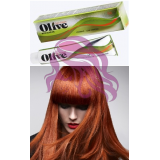 رنگ موی الیو ردیف مسی-پرتغالی Olive Hair Color Copper