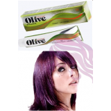 رنگ موی الیو ردیف بنفش Olive Hair Color Violet
